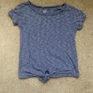Blue and White Stripped T-Shirt